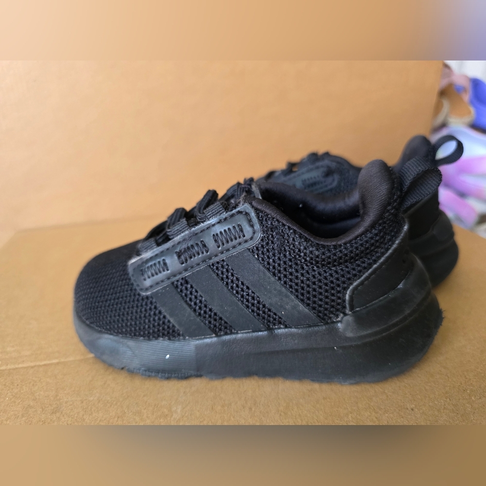 adidas Kids Black Sneakers